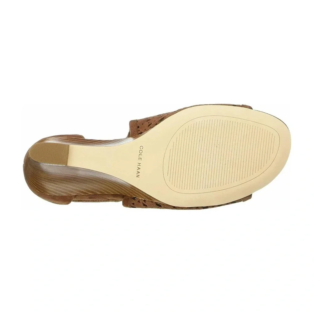 NWB - 7.5 Cole Haan womens Edie Wedge Bootie (85mm)